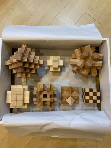 【とても希少です！】美品⭐︎組み木パズル 組木パズル