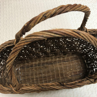 あけびかごバッグ　の画像