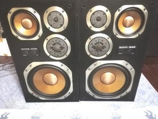DIATONE スピーカー　DS-505　ペア　ダイヤトーン\n￥190,000(1台、1980年発売)ウーハー、ミッドバスのエッジ　軟化処理済み
