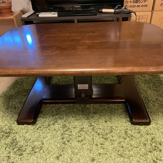 ローテーブル　高さ調整可能！