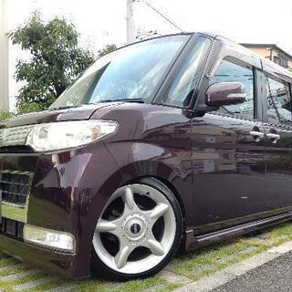 車検5年6月!ターボ低走行73000kmタント カスタム★ペタペ...