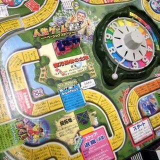 タカラ 人生ゲーム ブラック＆ビター BB 欠品無し 2ステージ ボードゲーム TAKARA　盤ゲーム バンゲーム ☆ PayPay(ペイペイ)決済可能 ☆ 札幌市 豊平区 平岸の画像