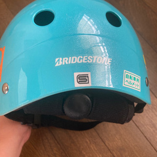 【決まりました】BRIDGESTONE 子ども　自転車用ヘルメット　usedの画像