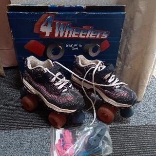 👟SKECHERS ローラースケート 紺色 23.5㎝👟