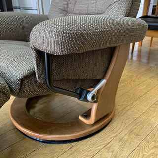 ⭐️人気⭐️NITORI ラルフ オットマン付きパーソナルチェア ニトリ