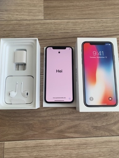 美品 iPhoneX 256GB  SIMフリー