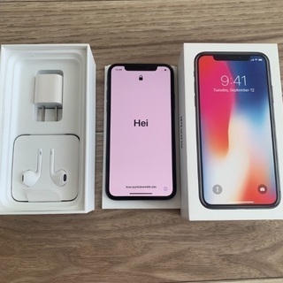 美品 iPhoneX 256GB  SIMフリー