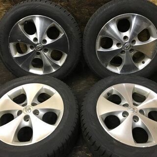 【YOKOHAMA ice GUARD iG60 225/55R17】スタッドレス【トヨタ 10系アルファード 純正ホイール 17インチ 7J5HPCD114.3+45】　(TE582) クレジットカード QR決済可能