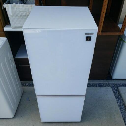 ☆極美品☆SHARP シャープ 2ドア 冷凍冷蔵庫 137L SJ-GD14E-W 2019年製 直接引取大歓迎！