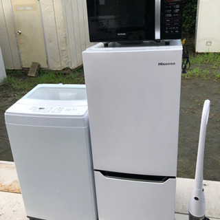 高年式家電製品 送料格安 家電4点セット 取付設置無料