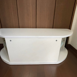 テレビ台　白　中古の画像