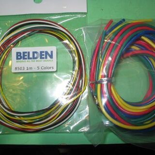 バナナプラグ対応、高級金メッキスピーカーターミナルとベルデンケーブルその他 の画像