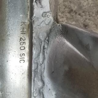 カワサキKH250 右下マフラー