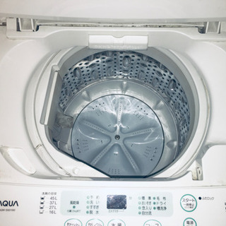 【譲渡決定済】AQUA 全自動洗濯機 5キロ 2012年製 ドライコース有の画像