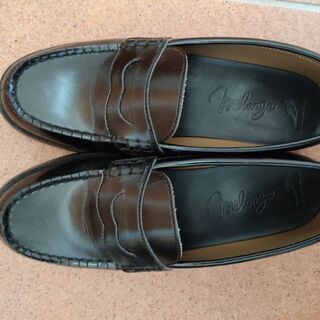 ローファー　黒　22.5cmの画像