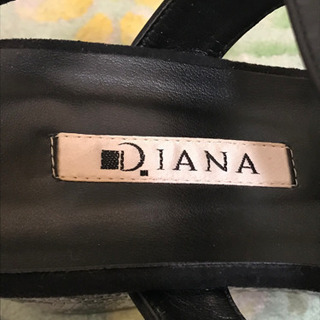 ♦️新品未使用　DIANA ウェッジソール　サンダルの画像