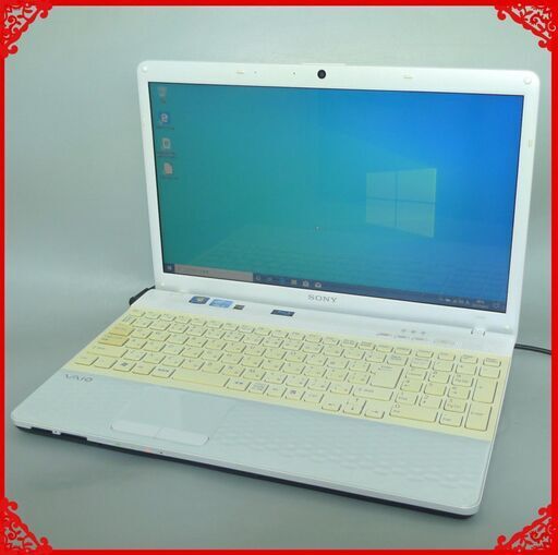 新品SSD-256G ノートパソコン 中古良品 Windows10 15.5型 SONY VPCEH19FJ Core i5 8GB Blu-ray 無線 webカメラ Office 即使用可能