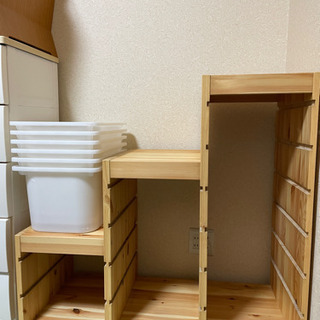 【中古品】3,000円　IKEA イケア　トロファスト　家具　おもちゃ　収納の画像