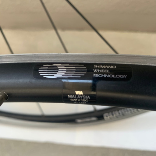 シマノ 700C アルミホイール WH-R500 前後セット　クイックリリース付