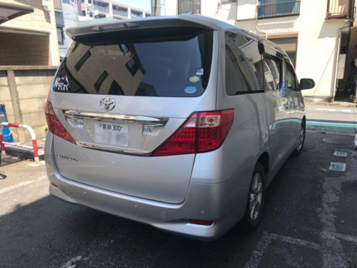 20アルファード2.4 4WD 両Pドア　2オーナー 