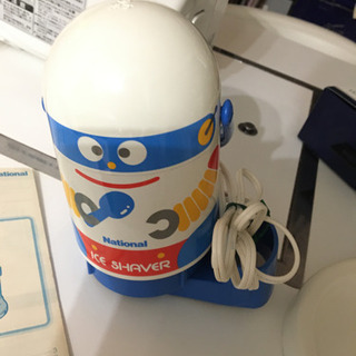 カキ氷機　新品　未使用　カキ氷の画像