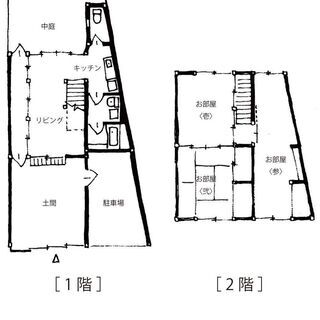 【ペット可一戸建て】商談中　店舗併用住宅可　奥に2kの棟あります。 - 米子市