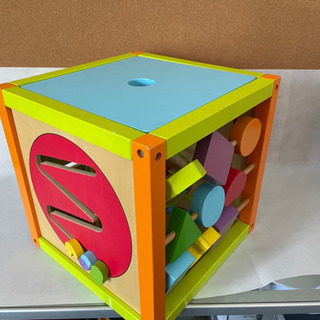 マルチアクティビティーキューブ　子ども用玩具の画像