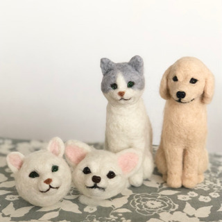 【自由が丘・等々力・尾山台】岡島なつみ✳︎リアル羊毛フェルト教室の画像