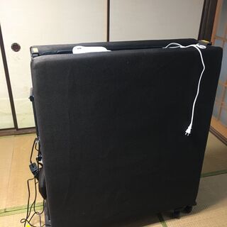 （家庭用介護用ベッド）パナソニック折りたたみ電動リクライニングベッド  シングルサイズの画像