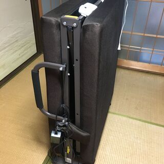 （家庭用介護用ベッド）パナソニック折りたたみ電動リクライニングベッド  シングルサイズの画像
