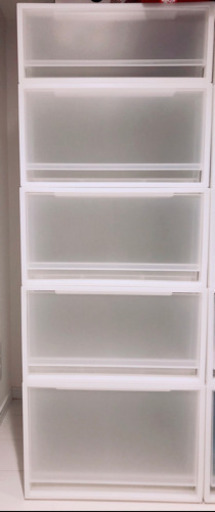 [無印良品] クローゼットケース引出式 (大/小/深)