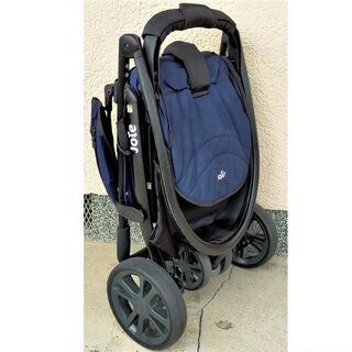 配達可★PayPay対応★joie ジョイ― 【KATOJI カトージ】Litetrax ライトトラックス A型ベビーカー バギー ブラック×ネイビーの画像