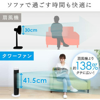予定者決まりました。ありがとうございます！扇風機　タワーファンの画像