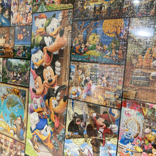 【ご検討中】パズル　ディズニー　ミッキー　ミニー　ドナルド  デイジー77×55cmの画像