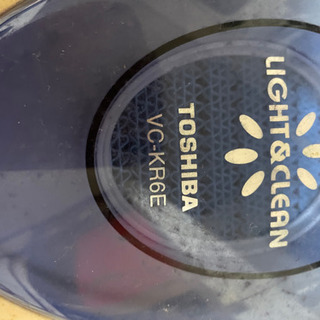 東芝掃除機（紙パック式）の画像