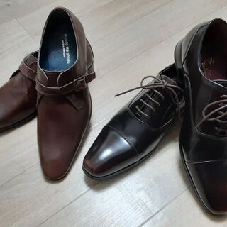 値下げ 新品 ビジネスシューズ 2足セット