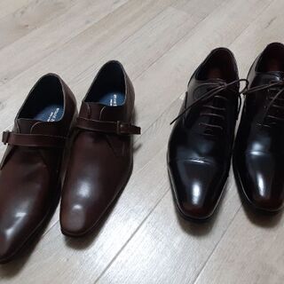 値下げ 新品 ビジネスシューズ 2足セット