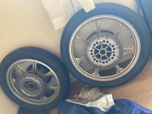 カワサキZ1000R 前後ホイールセット