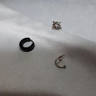 メンズ向けピアス3点セット
