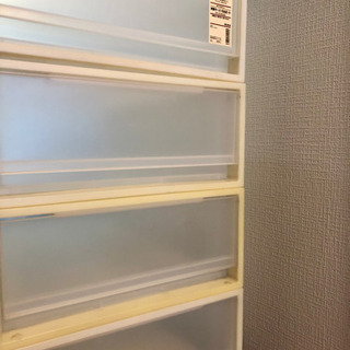 〈やりとり中〉【差し上げます】無印良品 PP 衣装ケースの画像
