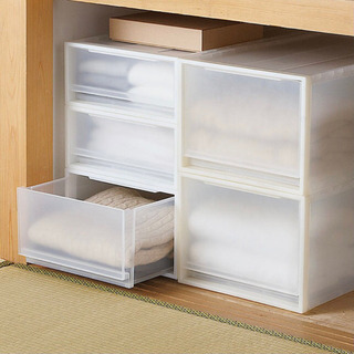〈やりとり中〉【差し上げます】無印良品 PP 衣装ケースの画像