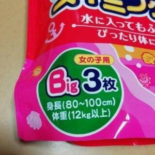 水遊びパンツ ビッグ9枚 女の子用の画像