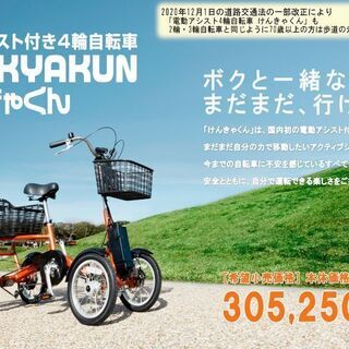４輪電動自転車