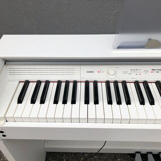 ★動作〇★ 電子ピアノ CASIO Privia PX-750 WE カシオ 88鍵盤 椅子付の画像