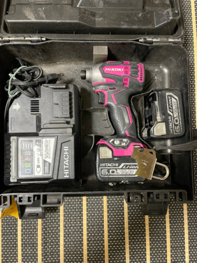 HITACHI インパクトドライバー 14.4v WH14DBAL2