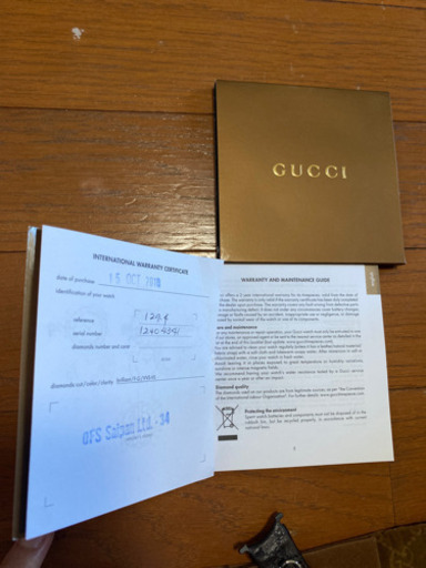 GUCCI 時計　着せ替え