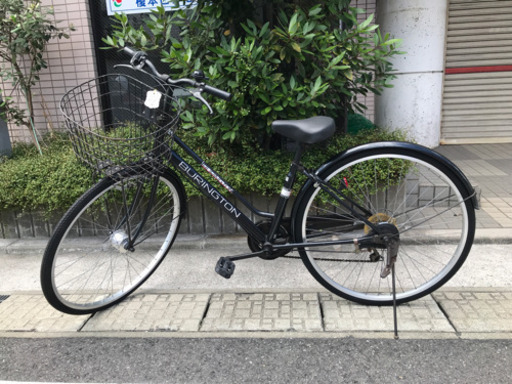 27インチ　オートライト　6段ギア付き　中古自転車