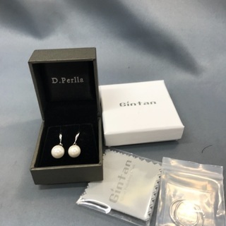 464◎パールピアス、フープピアスセット