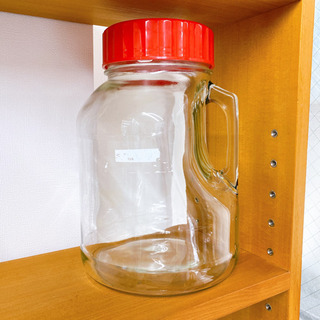 【中古品・無料】ガラス瓶（手づくり梅酒、果実酒やお酢に！）