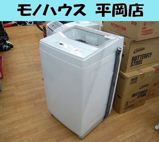 洗濯機 6.0kg 2019年製 ニトリ NTR60 ホワイト 白色 ガラストップ NITORI 全自動洗濯機 風乾燥機能 札幌市 清田区 平岡